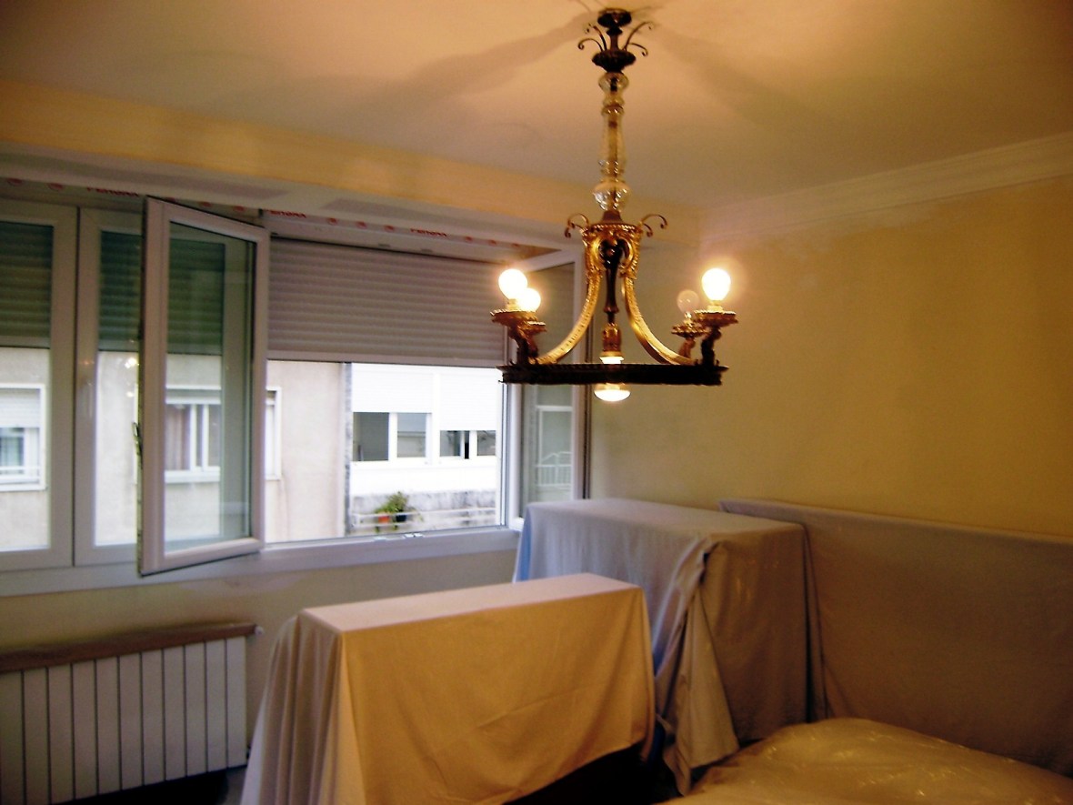 Pintura en el interior - apartamento