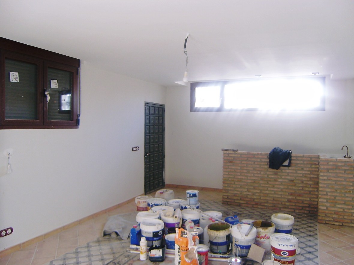 Limpieza en semisótano