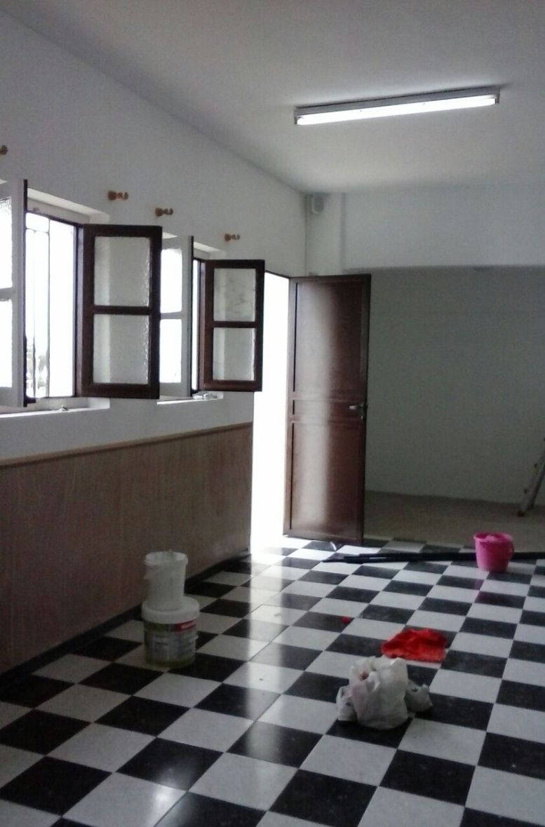 Pintura de paredes interiores